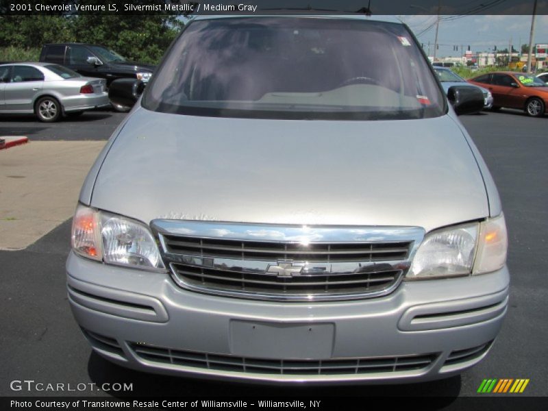 Silvermist Metallic / Medium Gray 2001 Chevrolet Venture LS