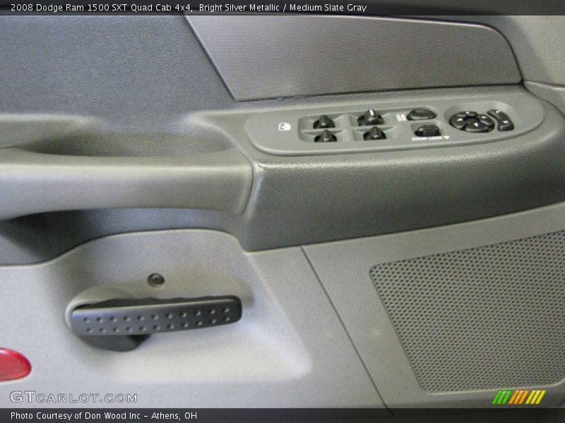 Bright Silver Metallic / Medium Slate Gray 2008 Dodge Ram 1500 SXT Quad Cab 4x4