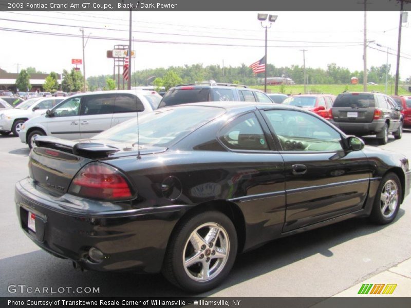 Black / Dark Pewter 2003 Pontiac Grand Am GT Coupe