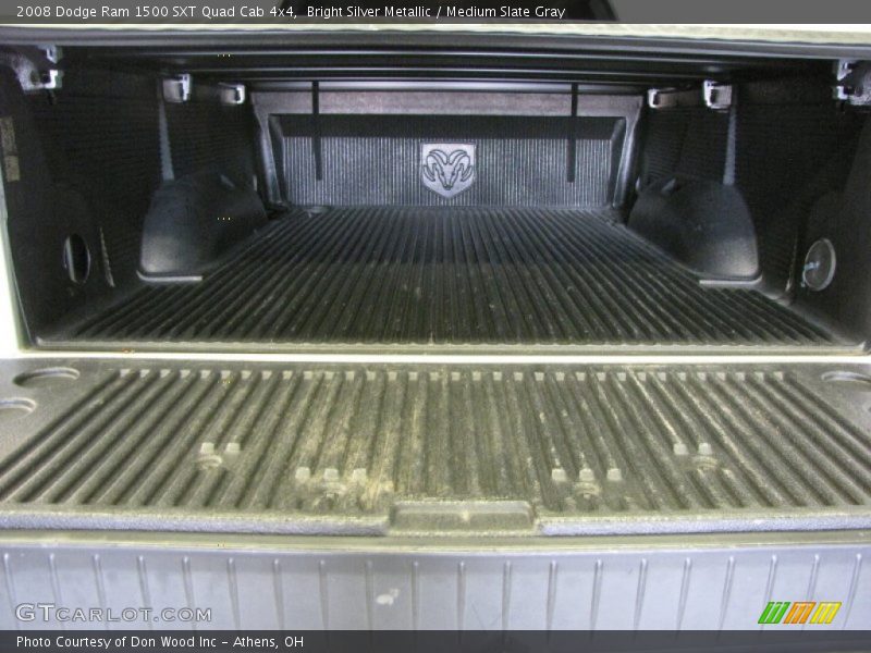 Bright Silver Metallic / Medium Slate Gray 2008 Dodge Ram 1500 SXT Quad Cab 4x4