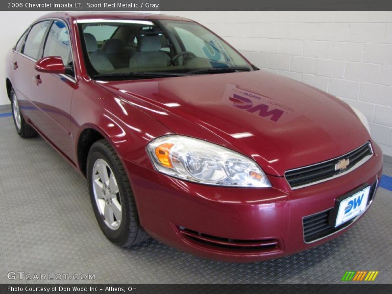 Sport Red Metallic / Gray 2006 Chevrolet Impala LT