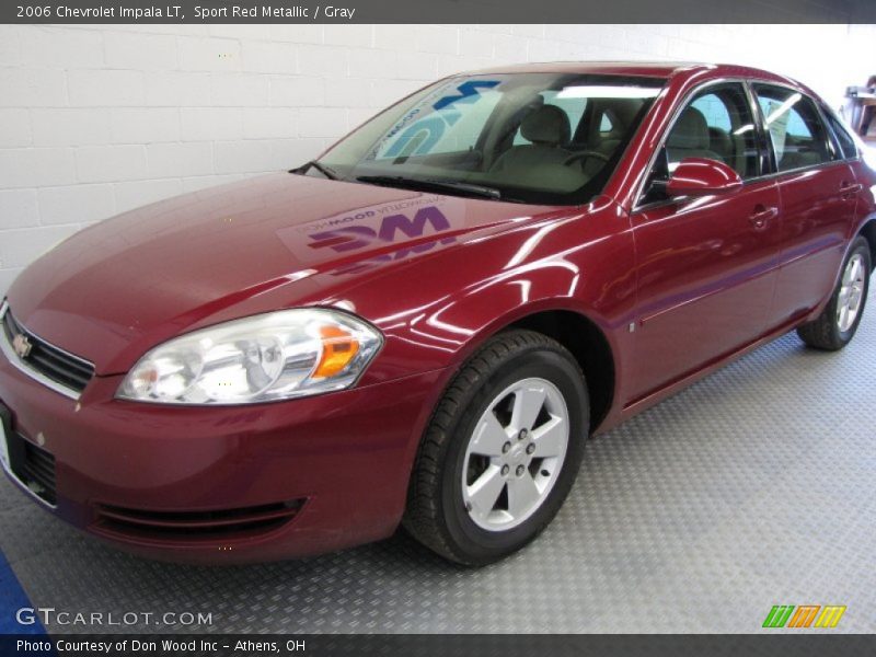 Sport Red Metallic / Gray 2006 Chevrolet Impala LT