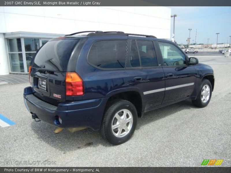 Midnight Blue Metallic / Light Gray 2007 GMC Envoy SLE