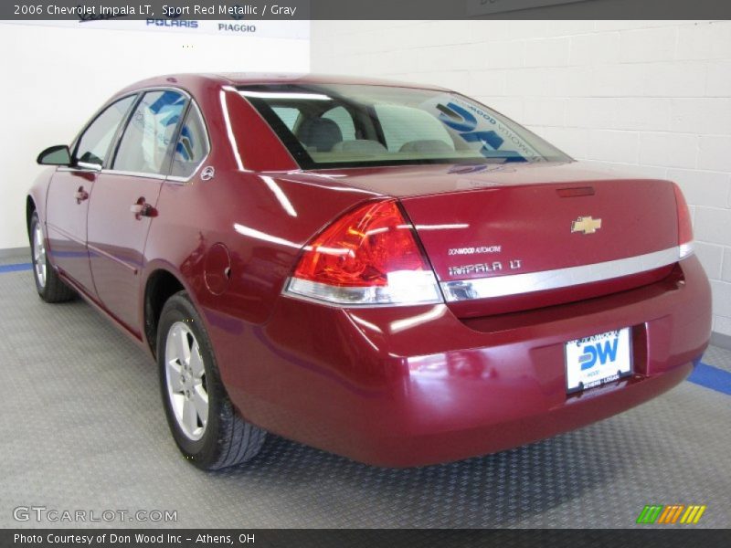 Sport Red Metallic / Gray 2006 Chevrolet Impala LT