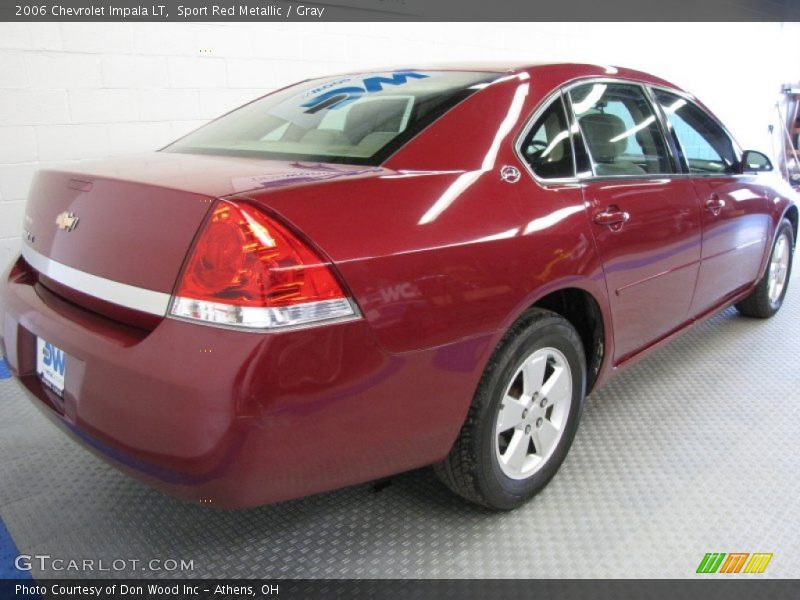 Sport Red Metallic / Gray 2006 Chevrolet Impala LT