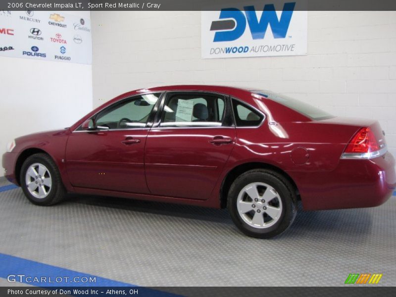 Sport Red Metallic / Gray 2006 Chevrolet Impala LT