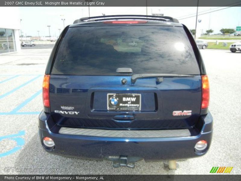 Midnight Blue Metallic / Light Gray 2007 GMC Envoy SLE