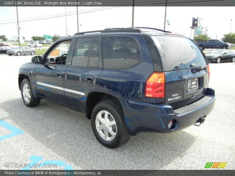 Midnight Blue Metallic / Light Gray 2007 GMC Envoy SLE