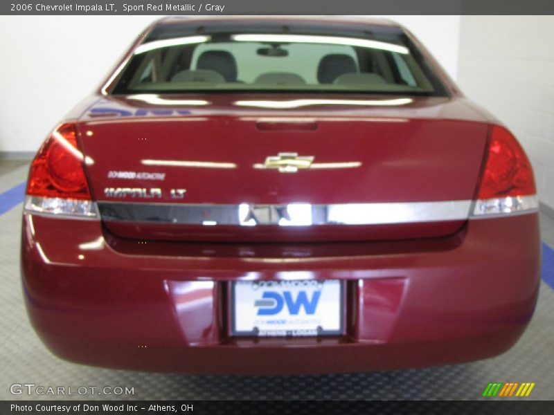 Sport Red Metallic / Gray 2006 Chevrolet Impala LT