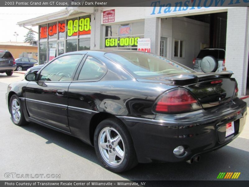 Black / Dark Pewter 2003 Pontiac Grand Am GT Coupe