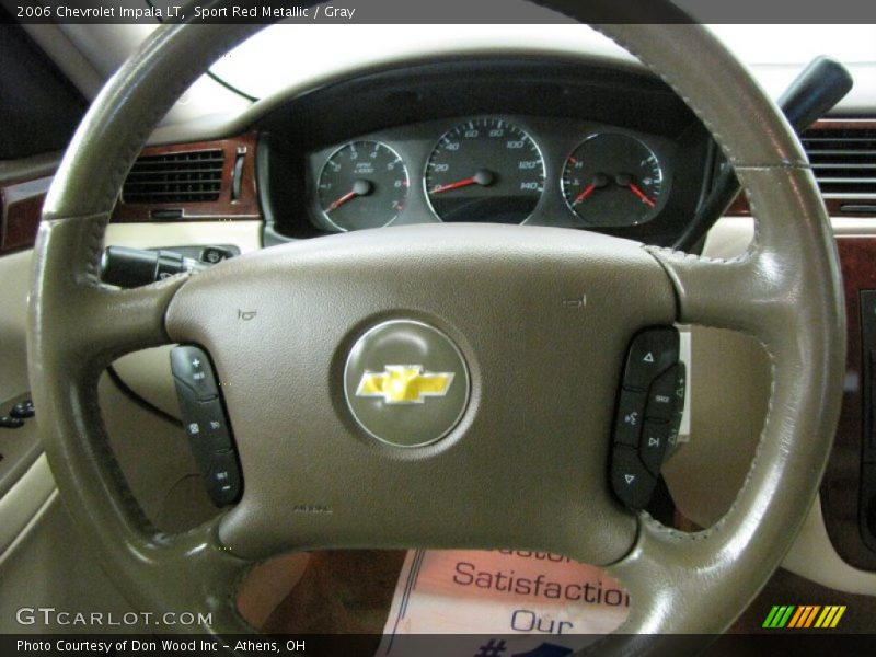 Sport Red Metallic / Gray 2006 Chevrolet Impala LT