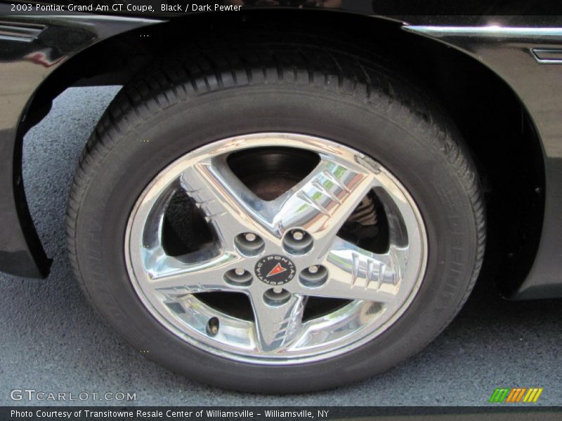 Black / Dark Pewter 2003 Pontiac Grand Am GT Coupe