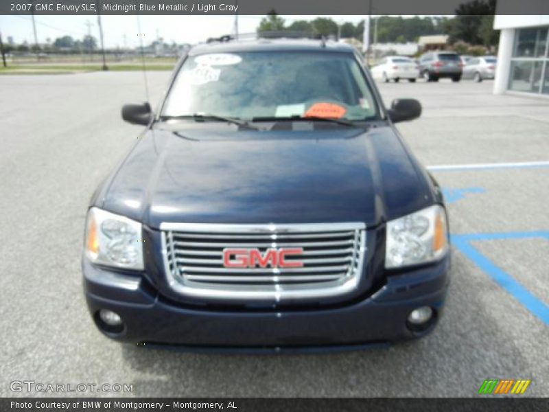 Midnight Blue Metallic / Light Gray 2007 GMC Envoy SLE