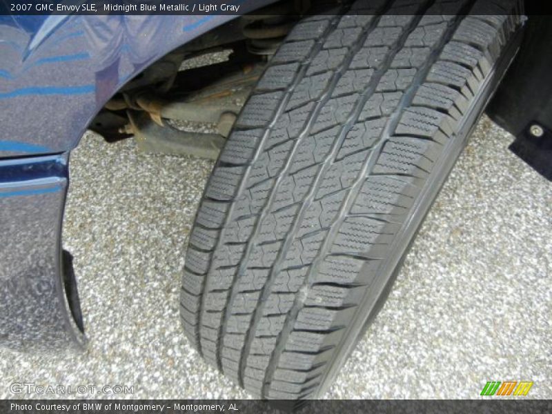 Midnight Blue Metallic / Light Gray 2007 GMC Envoy SLE