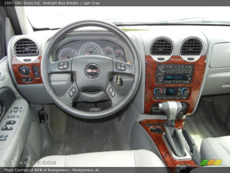 Midnight Blue Metallic / Light Gray 2007 GMC Envoy SLE