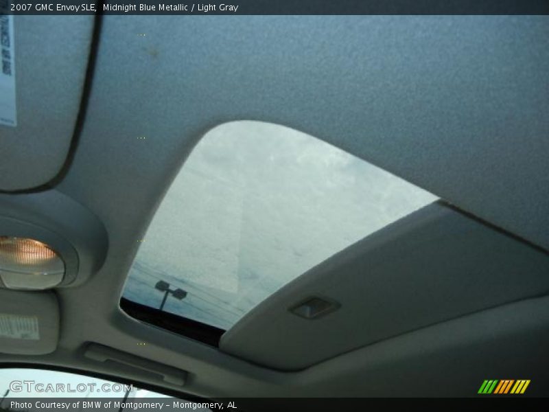 Midnight Blue Metallic / Light Gray 2007 GMC Envoy SLE