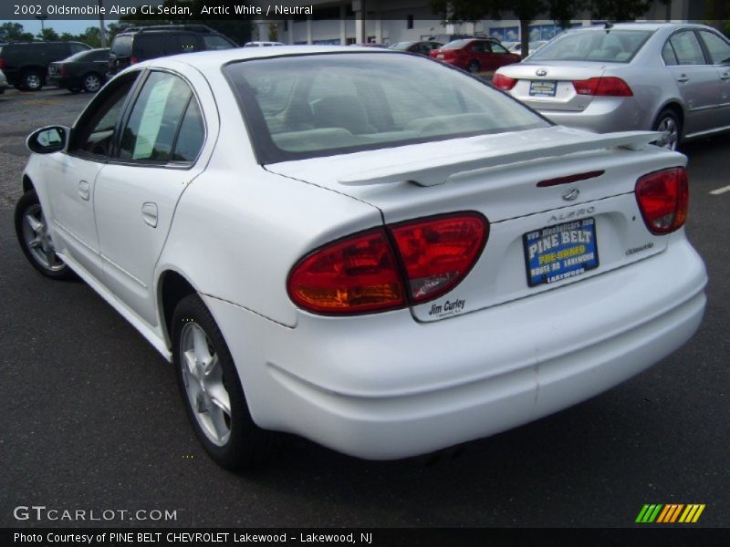 Arctic White / Neutral 2002 Oldsmobile Alero GL Sedan