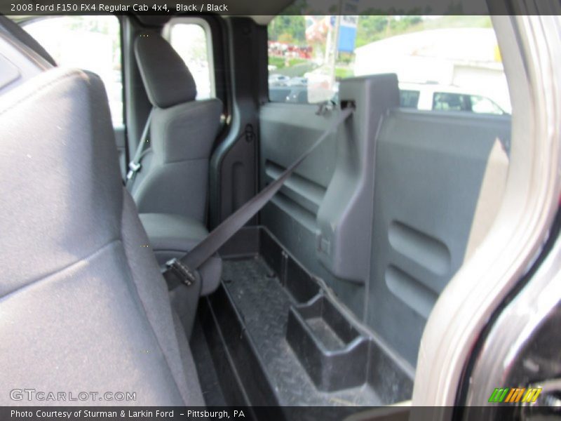 2008 F150 FX4 Regular Cab 4x4 Black Interior