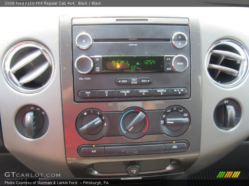 Audio System of 2008 F150 FX4 Regular Cab 4x4