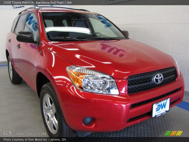 Barcelona Red Pearl / Ash 2008 Toyota RAV4 I4