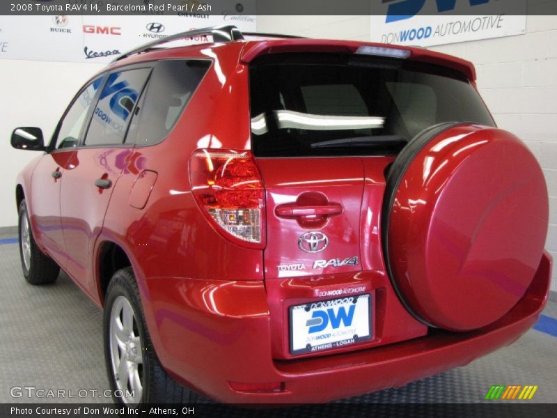 Barcelona Red Pearl / Ash 2008 Toyota RAV4 I4