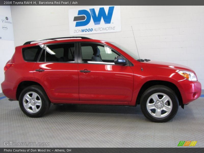 Barcelona Red Pearl / Ash 2008 Toyota RAV4 I4