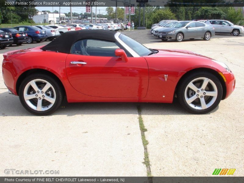 Aggressive Red / Ebony 2007 Pontiac Solstice Roadster