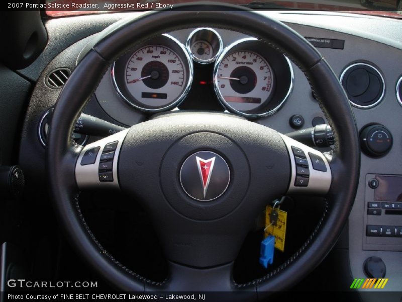 Aggressive Red / Ebony 2007 Pontiac Solstice Roadster