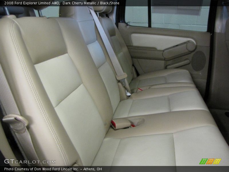 2008 Explorer Limited AWD Black/Stone Interior