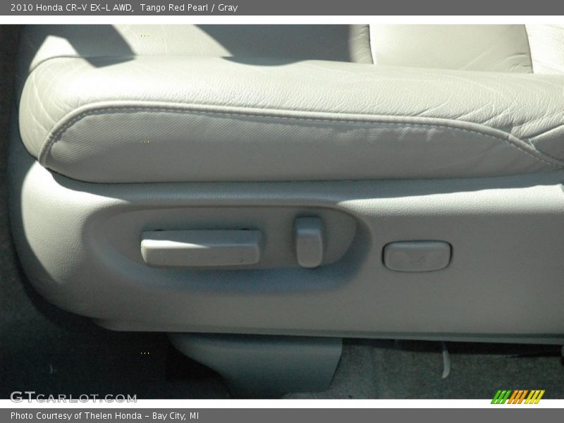 Tango Red Pearl / Gray 2010 Honda CR-V EX-L AWD