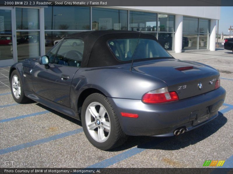 Steel Grey Metallic / Tanin Red 2000 BMW Z3 2.3 Roadster