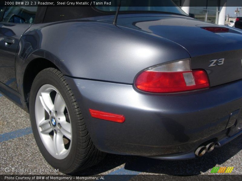 Steel Grey Metallic / Tanin Red 2000 BMW Z3 2.3 Roadster