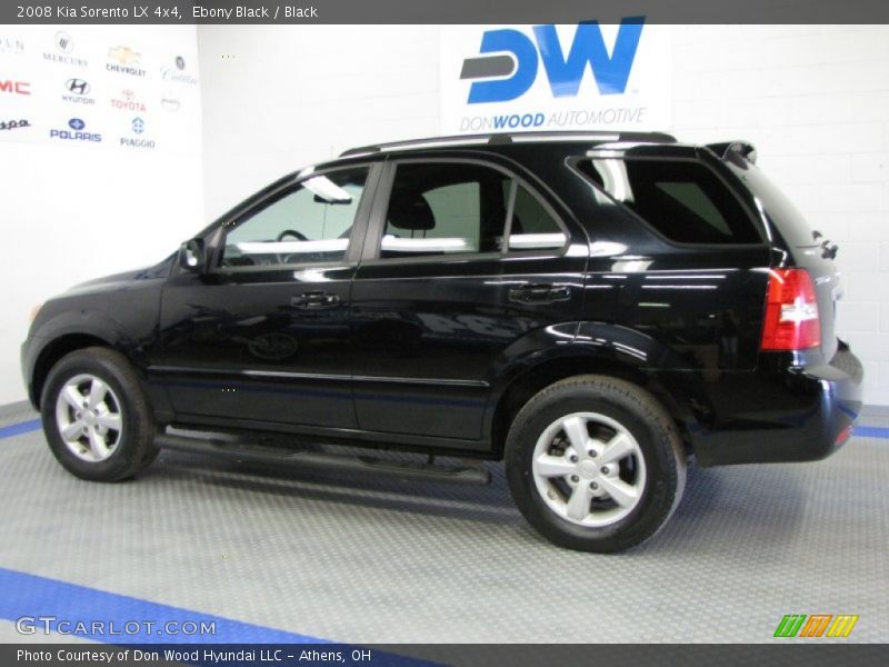 Ebony Black / Black 2008 Kia Sorento LX 4x4