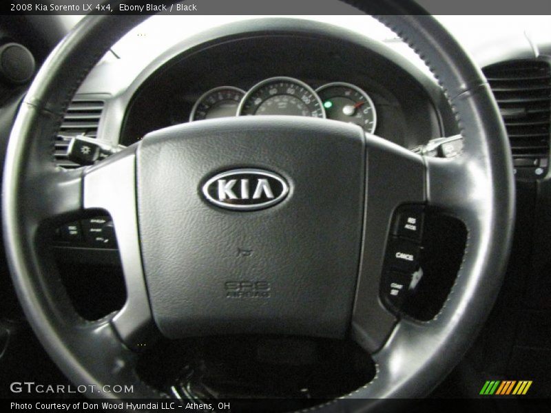 Ebony Black / Black 2008 Kia Sorento LX 4x4