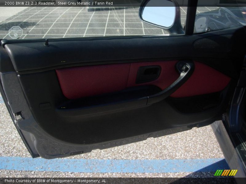 Steel Grey Metallic / Tanin Red 2000 BMW Z3 2.3 Roadster