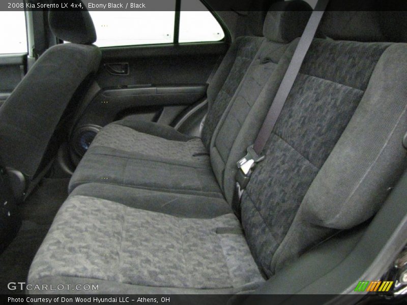 Ebony Black / Black 2008 Kia Sorento LX 4x4