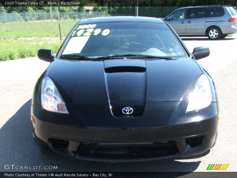 Black / Black/Silver 2000 Toyota Celica GT