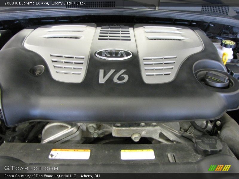 Ebony Black / Black 2008 Kia Sorento LX 4x4