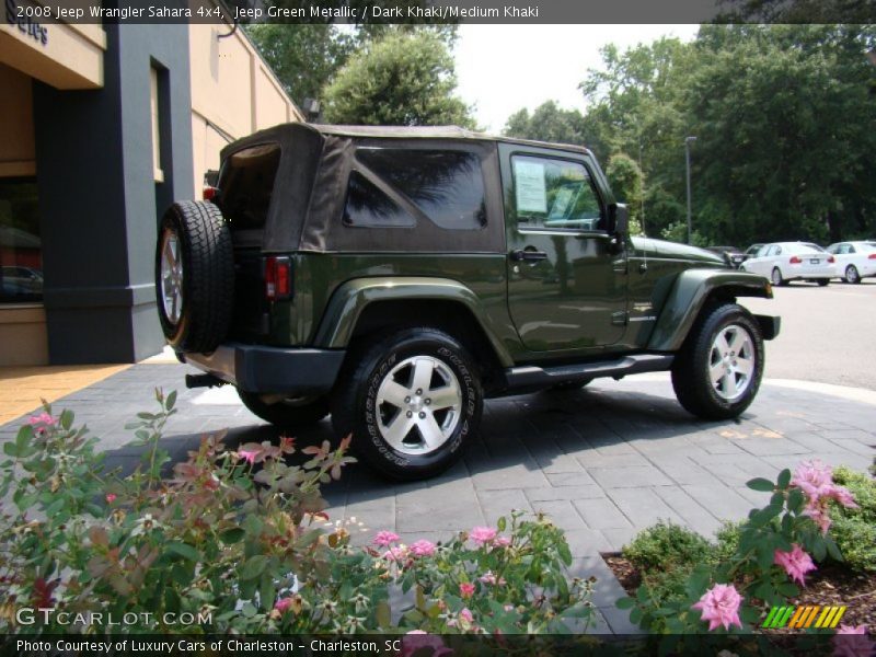 Jeep Green Metallic / Dark Khaki/Medium Khaki 2008 Jeep Wrangler Sahara 4x4