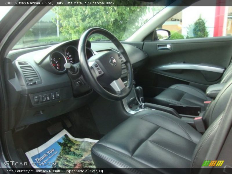 Dark Slate Metallic / Charcoal Black 2008 Nissan Maxima 3.5 SE