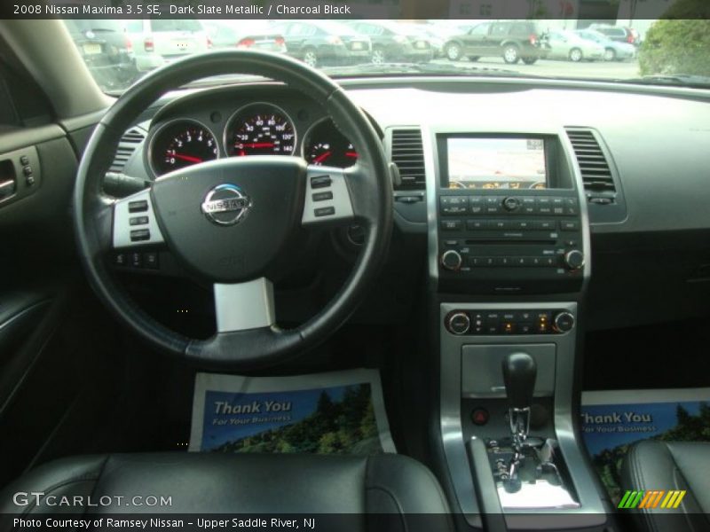 Dark Slate Metallic / Charcoal Black 2008 Nissan Maxima 3.5 SE