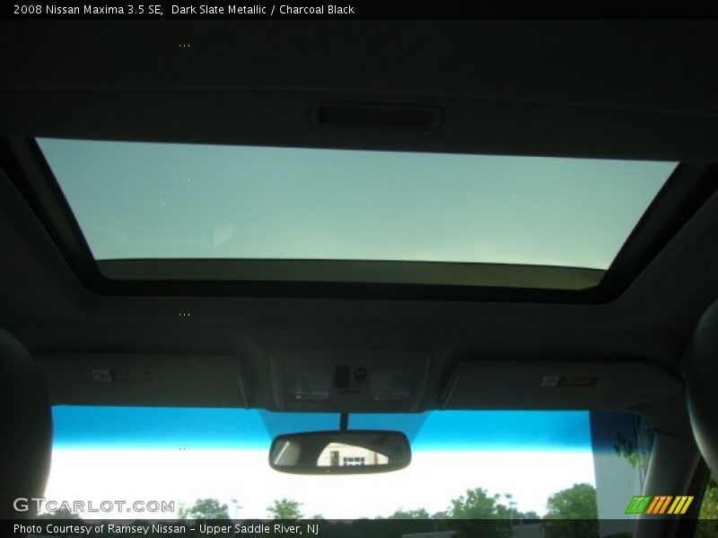 Dark Slate Metallic / Charcoal Black 2008 Nissan Maxima 3.5 SE