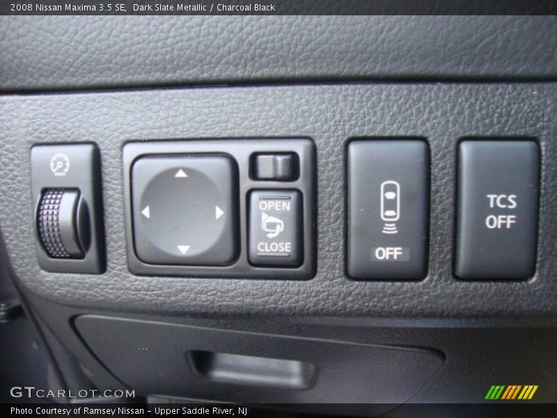 Dark Slate Metallic / Charcoal Black 2008 Nissan Maxima 3.5 SE