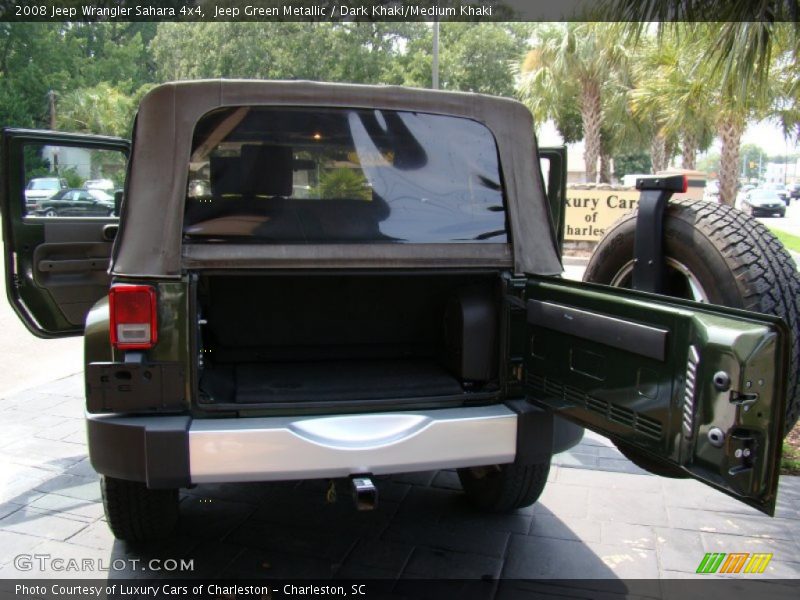 Jeep Green Metallic / Dark Khaki/Medium Khaki 2008 Jeep Wrangler Sahara 4x4