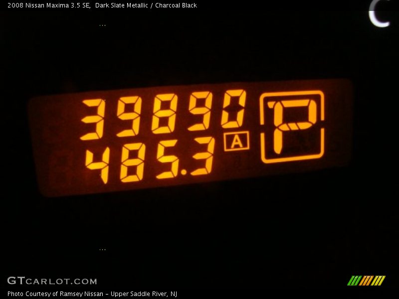 Dark Slate Metallic / Charcoal Black 2008 Nissan Maxima 3.5 SE