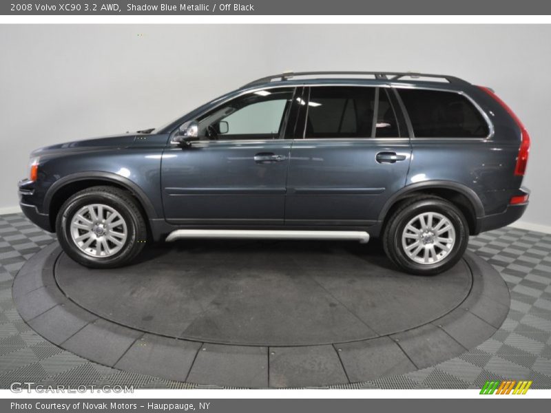 Shadow Blue Metallic / Off Black 2008 Volvo XC90 3.2 AWD