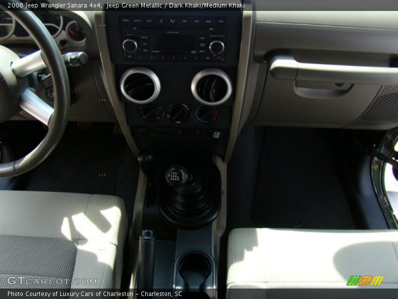Jeep Green Metallic / Dark Khaki/Medium Khaki 2008 Jeep Wrangler Sahara 4x4
