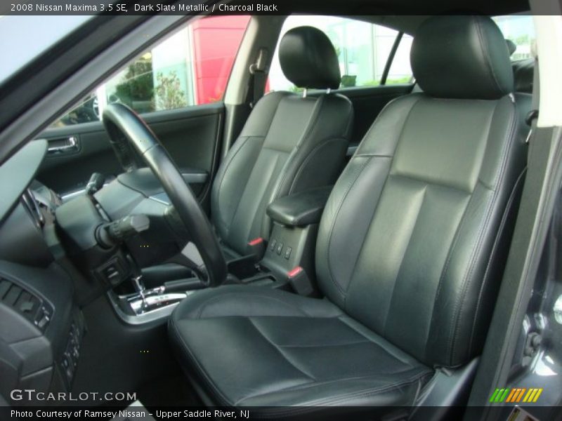 Dark Slate Metallic / Charcoal Black 2008 Nissan Maxima 3.5 SE