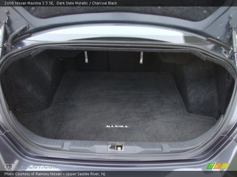 Dark Slate Metallic / Charcoal Black 2008 Nissan Maxima 3.5 SE