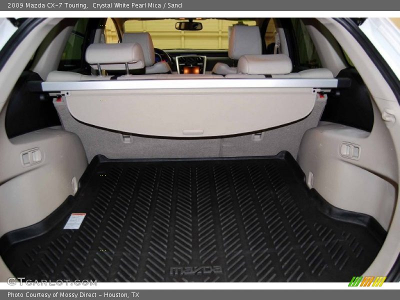Crystal White Pearl Mica / Sand 2009 Mazda CX-7 Touring